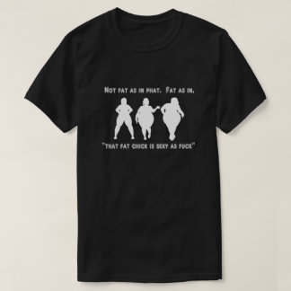 Fet chickskjorta - manar design för kvinnor över t-shirt