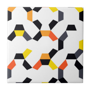 Fet, coola, trendig, unik, modern geometrisk konst kakelplatta