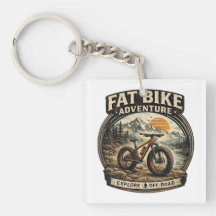 Fet cykel Äventyr Grafisk Logotyp