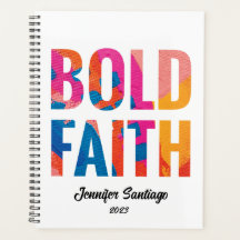 Fet Faith inspirational Undated Planner