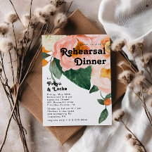 Fet färgstark Blommigt | Upprepningsmiddag