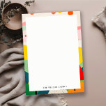 Fet, fetstil Retro Abstrakt - jullandskap Anteckningskort<br><div class="desc">Om du behöver ytterligare anpassningar kan du kontakta mig på yellowfebstudio@gmail.com.</div>