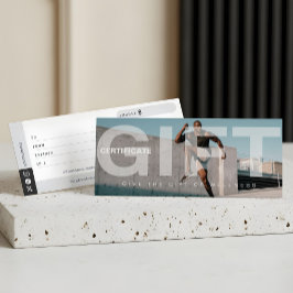 Fet Fitness-Fullt foto-designcertifikat