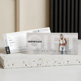 Fet Fitness-Fullt foto-designcertifikat