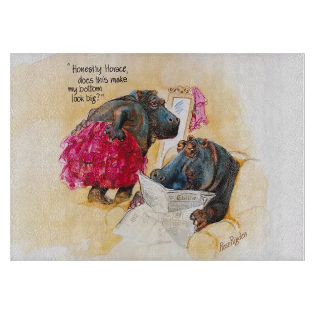 Fet flodhäst (Framsidan)