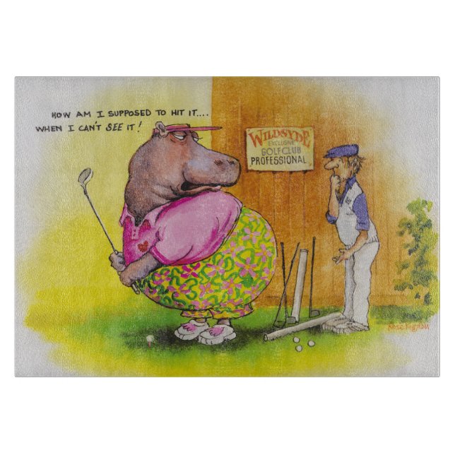 fet flodhästgolf (Framsidan)