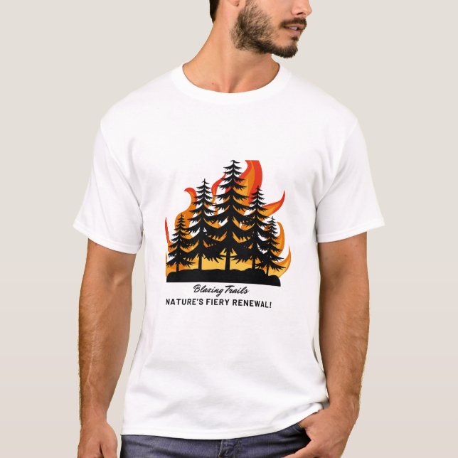 Fet Forest Fire Graphic Tee (Framsida)