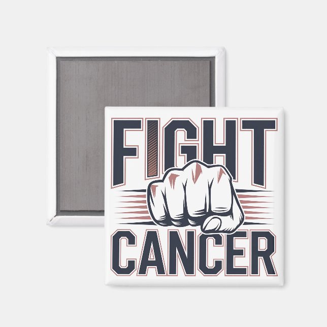 Fet första grafik för cancerfallare magnet (Front/Back)