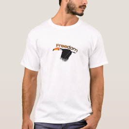 Fet "Frihet" Tukan | Tropisk Vilda Djur & Natur T Shirt