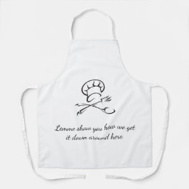 Fet & Funny Chef Apron