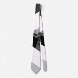 Fet geometrisk monokrom abstrakt del slips