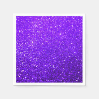 Fet Glitter-bakgrund - Lila Pappersservett
