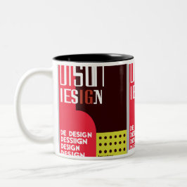 Fet grafisk designer Mugg