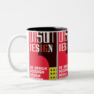 Fet grafisk designer Mugg