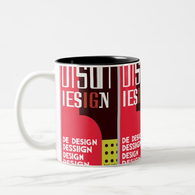 Fet grafisk designer Mugg (Vänster)