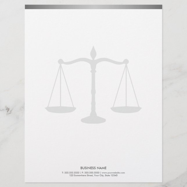 Fet Gräns  om justitieminister Letterhead Brevhuvud (Framsida)