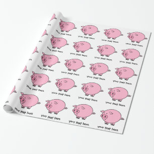 Fet gris presentpapper
