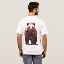 Fet Grizzlybjörn T-Shirt