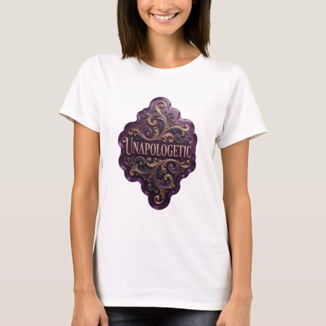 Fet gul ONSKARVLIG Grafisk T-shirt (Framsida)