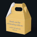 Fet Gult Grått Anpassningsbar  Bat mitzvah Tack Presentaskar<br><div class="desc">Fetstipografi Gult Grått Anpassningsbar  Bat mitzvah Tack-favoritruta</div>