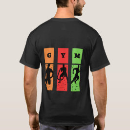 Fet GYM Silhuett T-Shirt. T Shirt