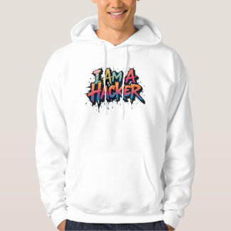 Fet Hacker Vibes: T-Shirt Hoodie