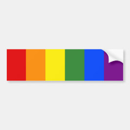 Fet HBT-Pride Rainbow Rand Bildekal