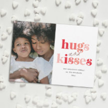Fet Hugs och Kisses Photo Valentine Day