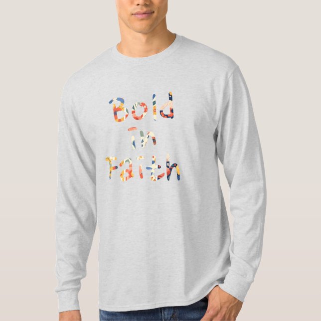 Fet i Faith T Shirt (Framsida)