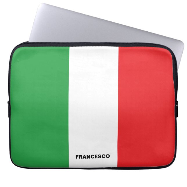 Fet italiensk Personlig Laptop Fodral (Framsidan)