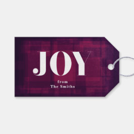 Fet Joy Lila Chalk-Helgdag - Märkre Presentetikett