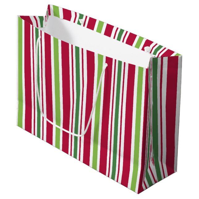 Fet jul - Rand Gift Bag (Framsidan Vinklad)