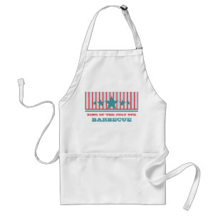 Fet juli 4:e Stars och stripes Apron Förkläde
