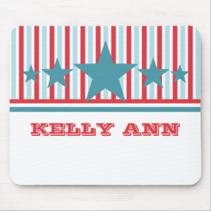 Fet juli 4:e Stars och stripes Mousepad Musmatta
