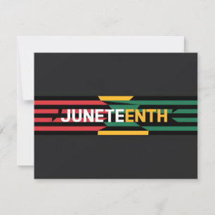 Fet Junttonde grafikröd, Gult och Grönt Julkort