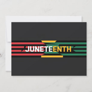 Fet Junttonde grafikröd, Gult och Grönt Spara Datumet