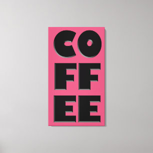 Fet kaffe Canvas