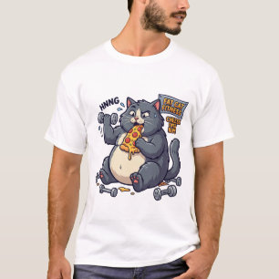 Fet Katt Fitness T Shirt