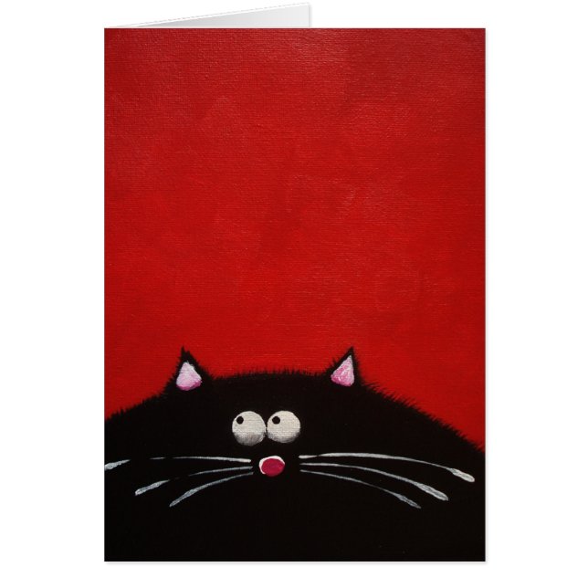 Fet katt OBS kort (Framsidan)