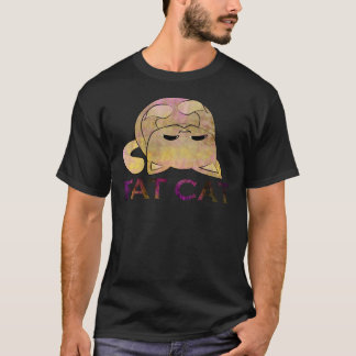 Fet katt t-shirt