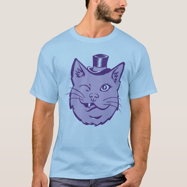 Fet katt t shirt (Framsida)