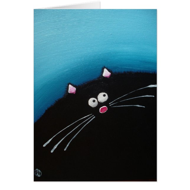 Fet kattkonst OBS kort (Framsidan)