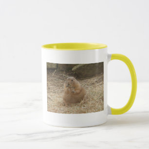 Fet knubbig präriehundmugg mugg