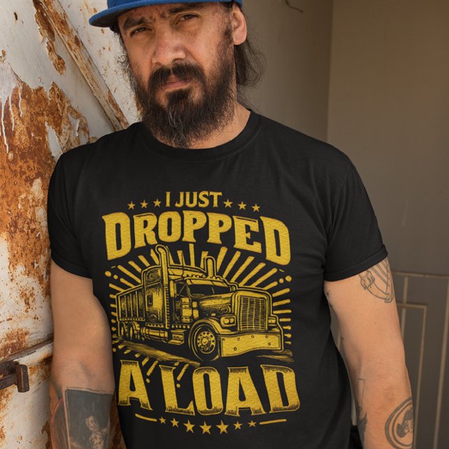 Fet konst i lastbil som hedrar dagseftermiddagar t shirt (Skapare uppladdad)