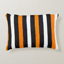 Fet kontrast Rand Påstående Pillow Prydnadskudde