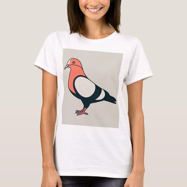 Fet konturerad duk: Modern Te T Shirt (Framsida)
