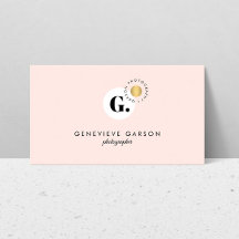 Fet Kreativ Monogram Logotyp Rosa Social Media