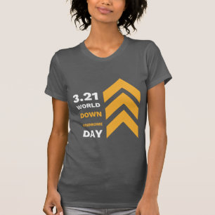 FET KVINNOR 3.21 Ned Syndrome Awareness T-shirt