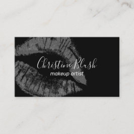 Fet Lipstick Kiss MUA-Affärskort Visitkort