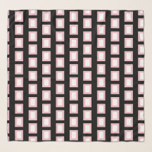 Fet Ljus rosa och vit Funky Retro